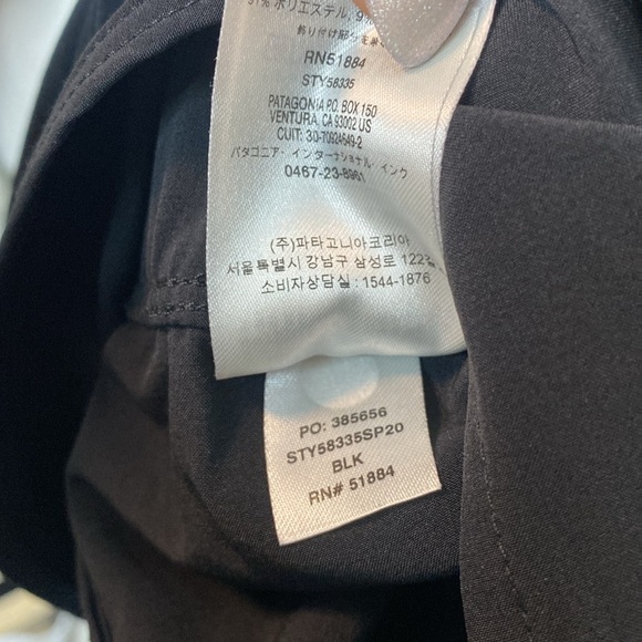 Patagonia Black Fleetwith Dress - with pockets - Crossover back detail - LG - Picture 10 of 12